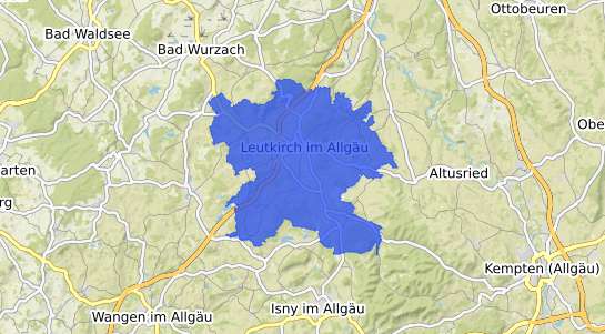 Bodenrichtwertkarte Leutkirch im Allg&auml;u